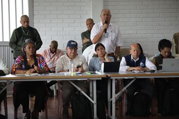 Foto en discurso